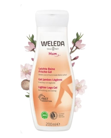 Gel refrescante piernas 200ml weleda