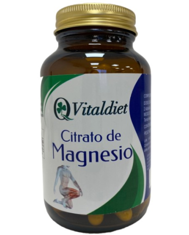 Citrato de magnesio 120 capsulas vitaldiet