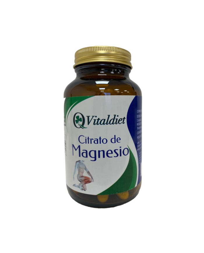 Citrato de magnesio 120 capsulas vitaldiet