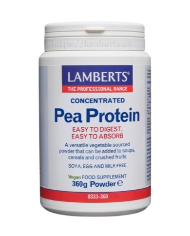 Pea protein 360g lamberts