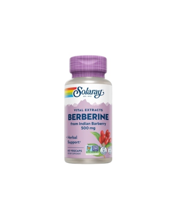 Berberine 500mg 60 vegcaps solaray