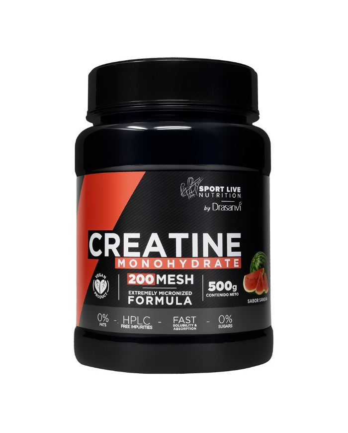 Creatina monohidrato 200 mesh 300gr sandia drasanv