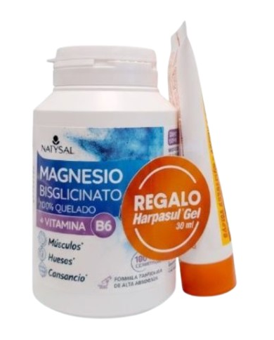 Magnesio bisglicinato b6 180 comp natysal