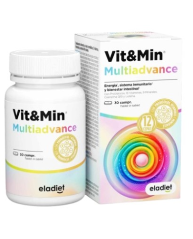 Vit min multiadvance 30 comp eladiet
