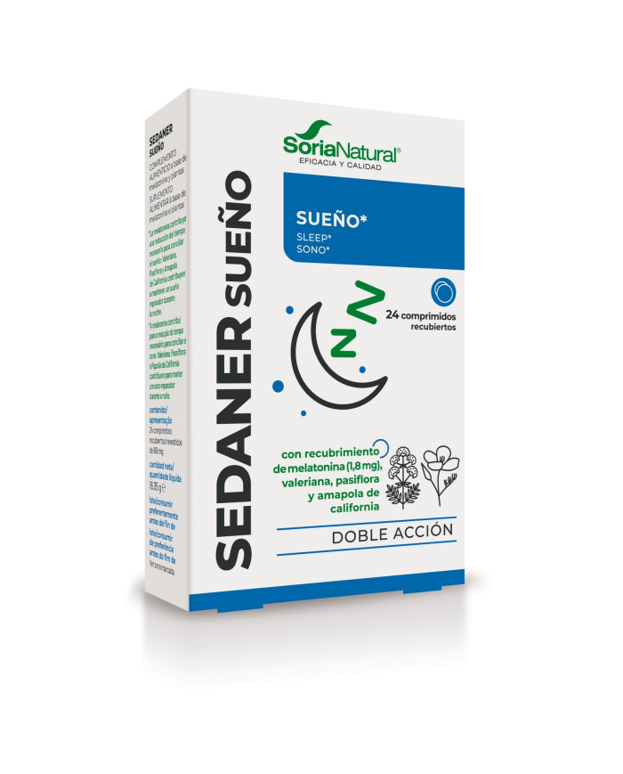 Sedaner sueño 24comp. 650mg soria natural