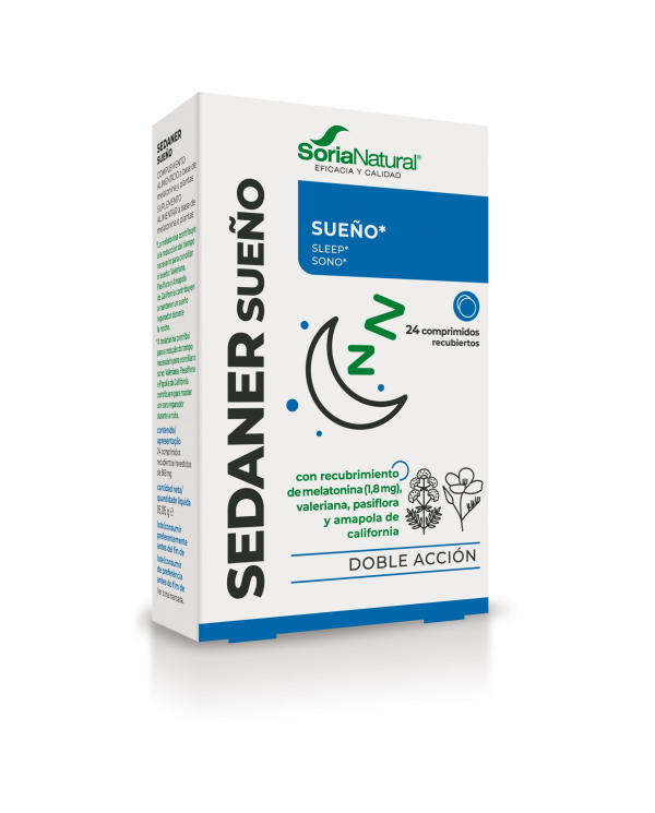 Sedaner sueño 24comp. 650mg soria natural