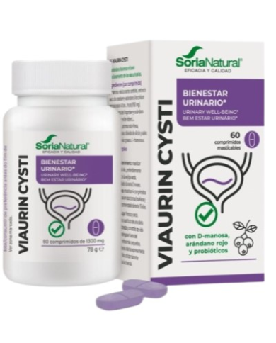Viaurin cysti 60 comprimidos soria natural