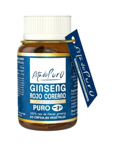Ginseng rojo coreano 50 vegcap estado puro