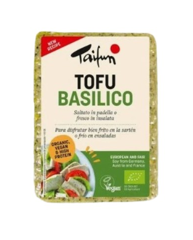 Tofu basilico (albahaca)  bio 200gr taifun