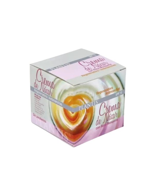 Crema nacar rosa mosqueta spf 15 plantis