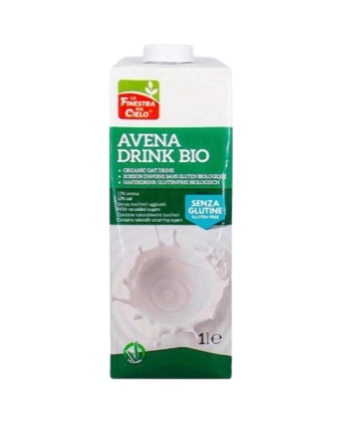 Bebida avena sin gluten bio 1l finestra sul cielo
