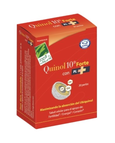 Quinol10 forte con pl 30 perlas cien por cien natu