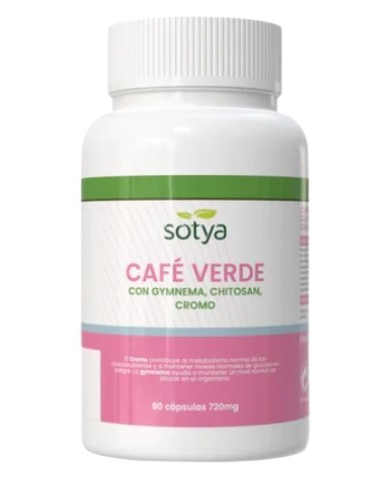 Cafe verde gymnema chitosan cromo 90cap sotya
