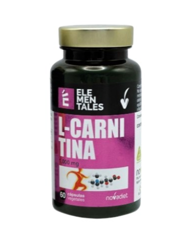 L-carnitina 60 capsulas elementales novadiet