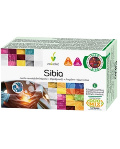 Sibia 15 cap blandas+15 cap. duras novadiet