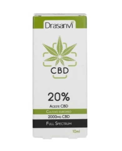 Aceite cbd 20% 10ml drasanvi