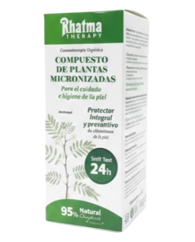 Compuesto de plantas micronizadas rhatma