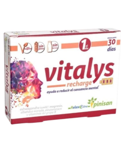 Vitalys recharge 30 capsulas pinisan