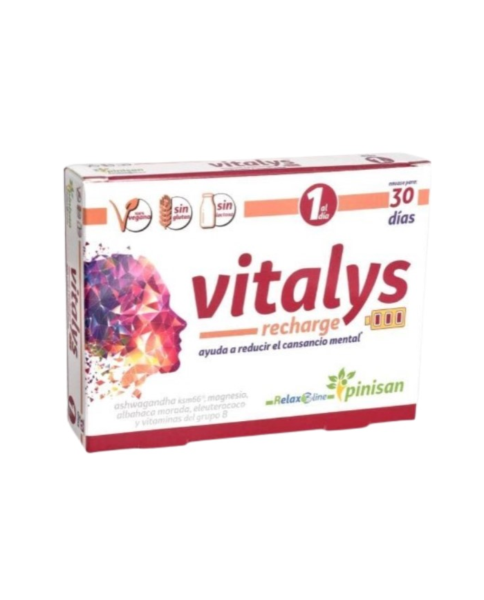 Vitalys recharge 30 capsulas pinisan