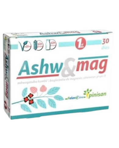 Ashw-mag 60 capsulas 870mg pinisan