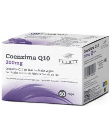 Coenzimas q10 200mg 60caps betula