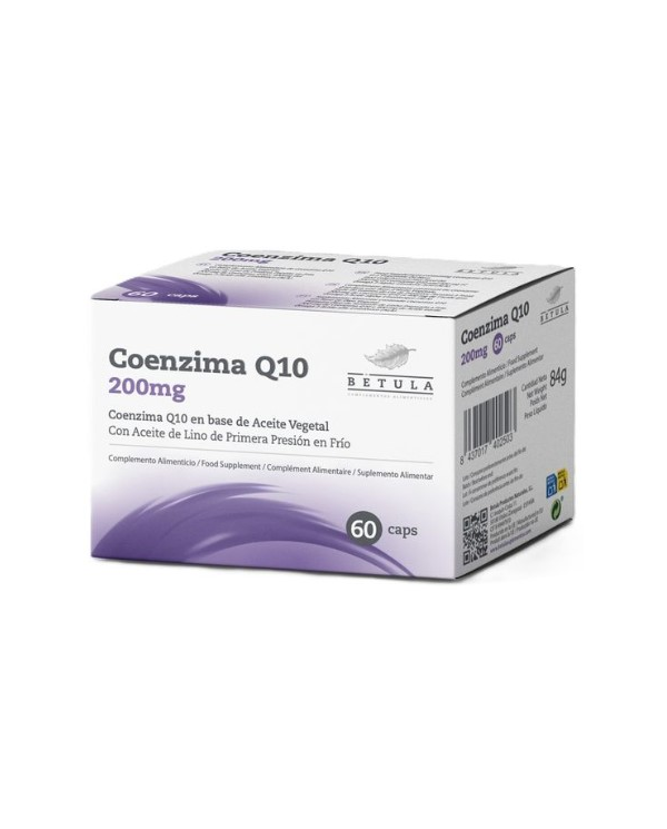 Coenzimas q10 200mg 60caps betula
