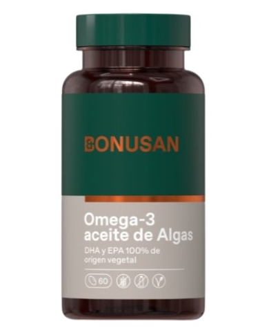 Omega 3 aceite de algas 60 perlas bonusan