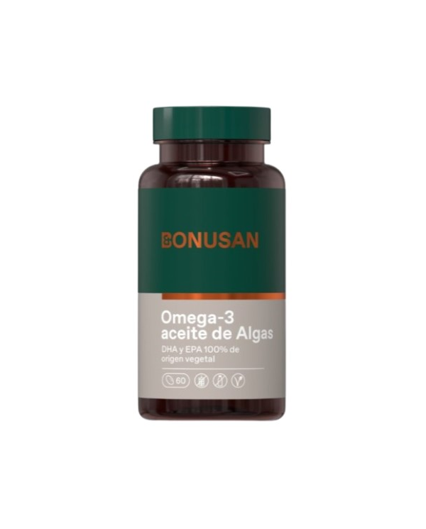 Omega 3 aceite de algas 60 perlas bonusan