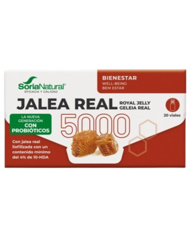 Jalea real 5000+q10+d3+probioticos 20viales s/n