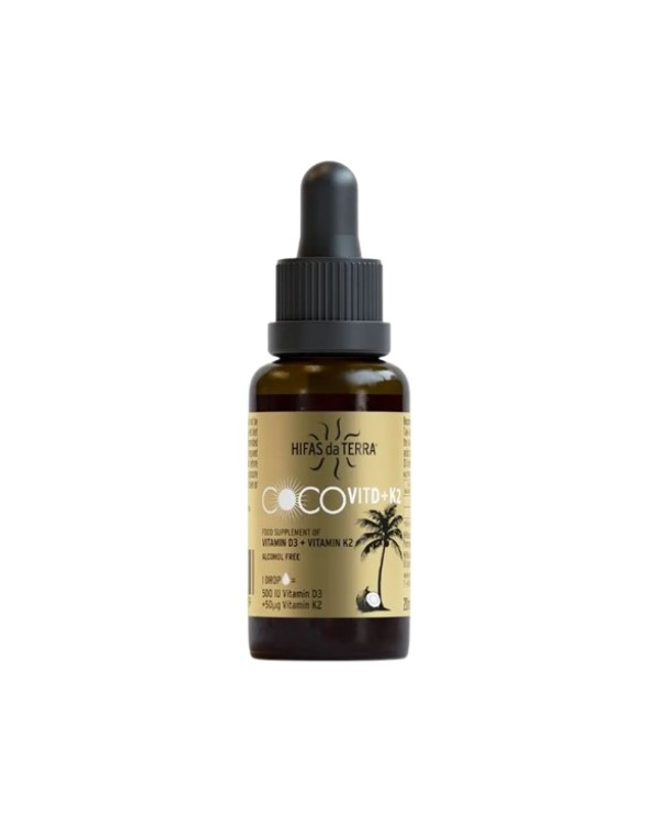 Coco vit d+k2 20ml hifas da terra