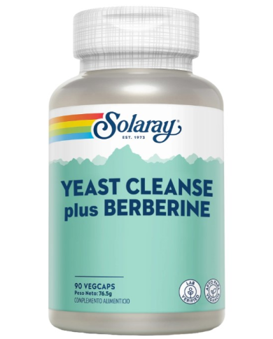 Yeast cleanse plus berberine 90 caps