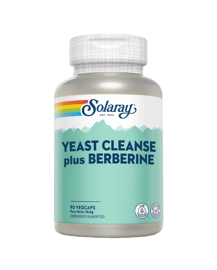 Yeast cleanse plus berberine 90 caps