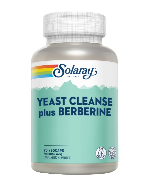 Yeast cleanse plus berberine 90 caps