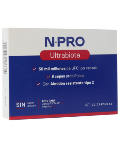 Akkerbiota 30 capsulas sin gluten