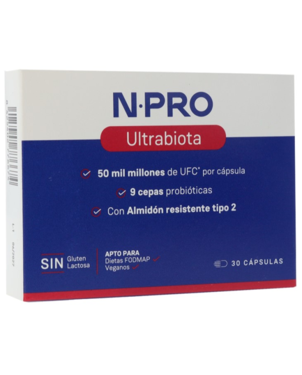 Akkerbiota 30 capsulas sin gluten