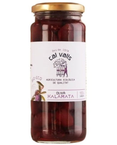 Aceituna negras enteras 350gr cal valls