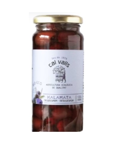 Aceituna negras kalamata sin hueso 330gr cal valls