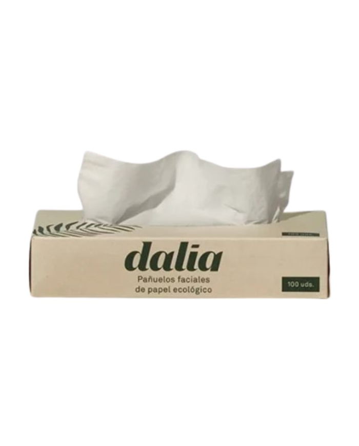 Pañuelo faciales papel ecologico 150und dalia