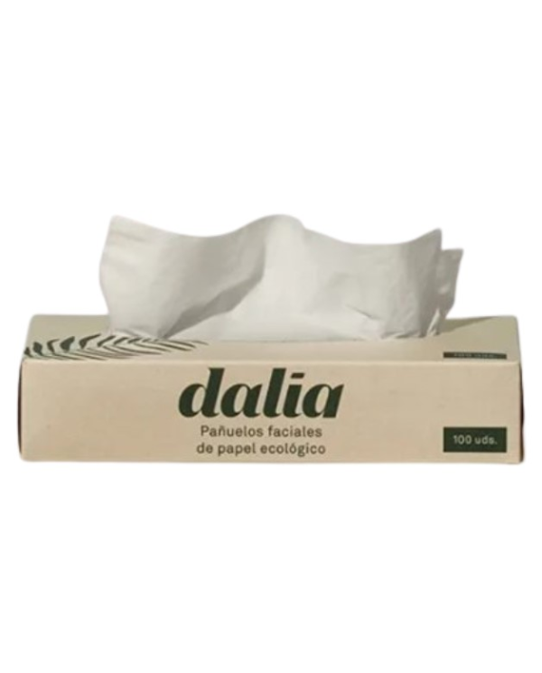 Pañuelo faciales papel ecologico 150und dalia
