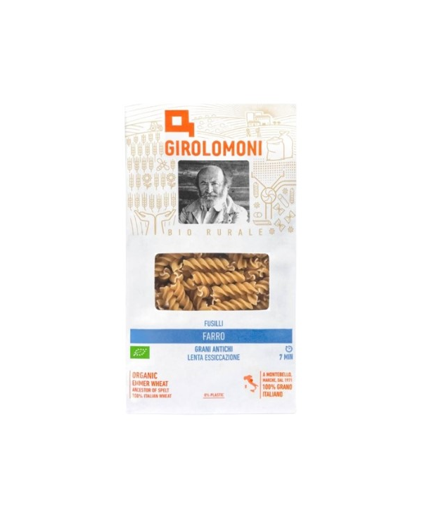 Fussili espelta integral bio 500gr girolomoni