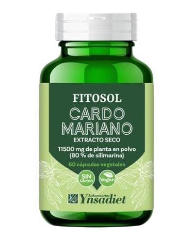 Cardo mariano extracto seco 60 cap fitosol