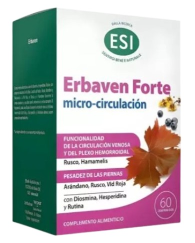Erbaven forte micro-circulacion 60comp esi