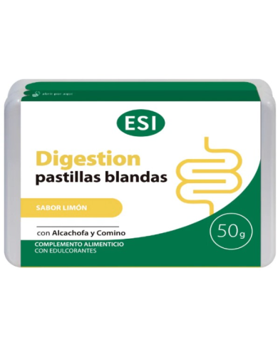 Digestion pastillas blandas sabor limon esi