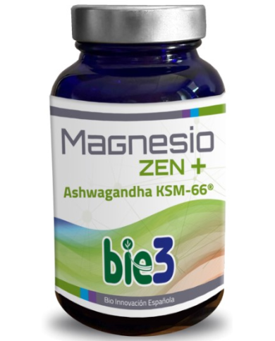 Magnesio zen+ashwagandha ksm-66 bie 3