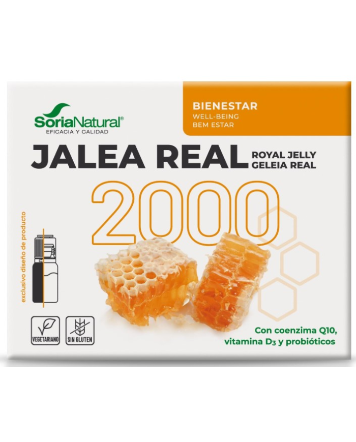 Jalea real 2000 q10+vt.d3+probioticos 20viales s/n