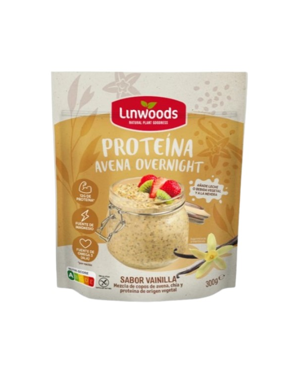 Linwoods proteina avena overnight 300gr