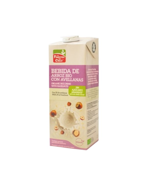 Bebida de arros y avellanas 1l la finestra