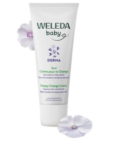 Crema pañal derma 3 en 1 50ml weleda
