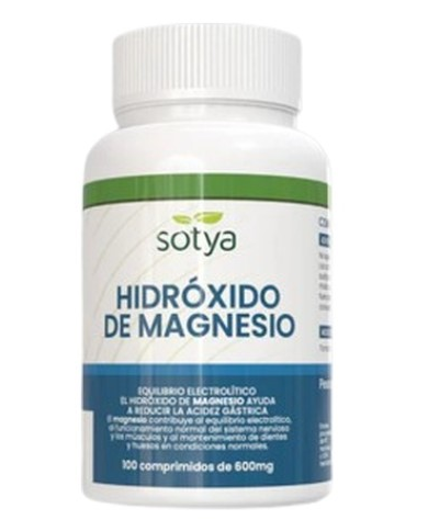 Hidroxido magnesio 100 comp 600mg sotya