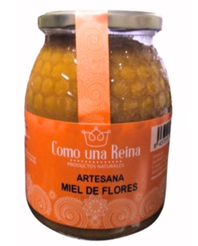 Miel de flores artesana 1kg como una reina